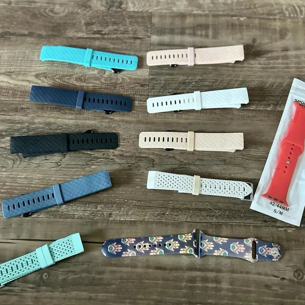 Variety Bundle of Sports Band for Fitness Devices, Multiple Colors, All New